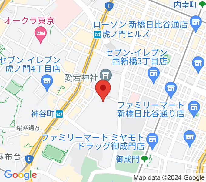 NHK放送博物館の場所
