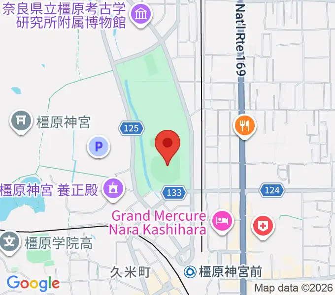 さとやくスタジアムの地図