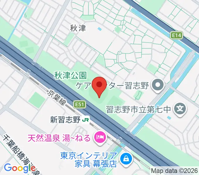 第一カッター球場の地図