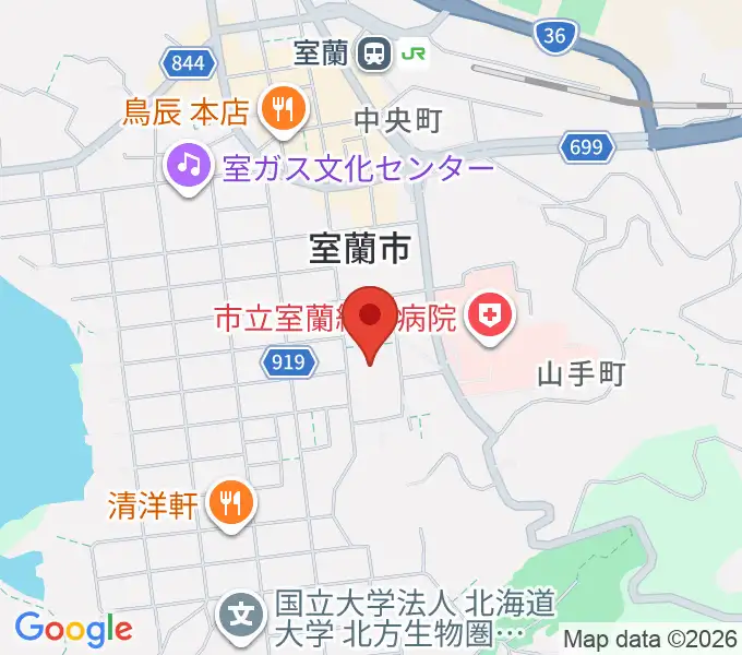 えみらん DENZAI環境科学館の地図