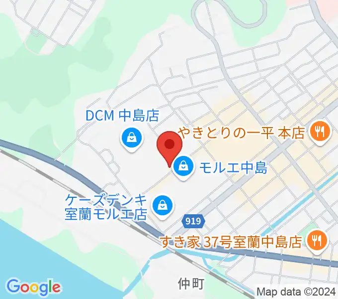 新和産業アイスアリーナ室蘭の地図