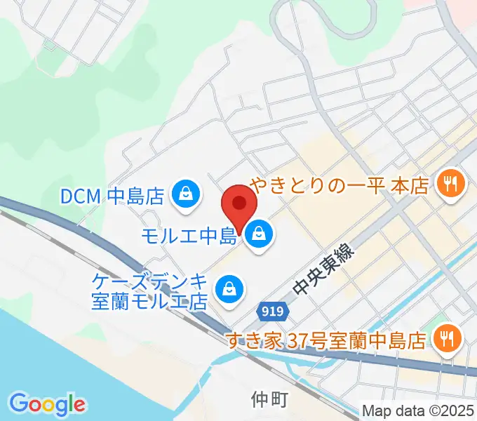 新和産業アイスアリーナ室蘭の地図