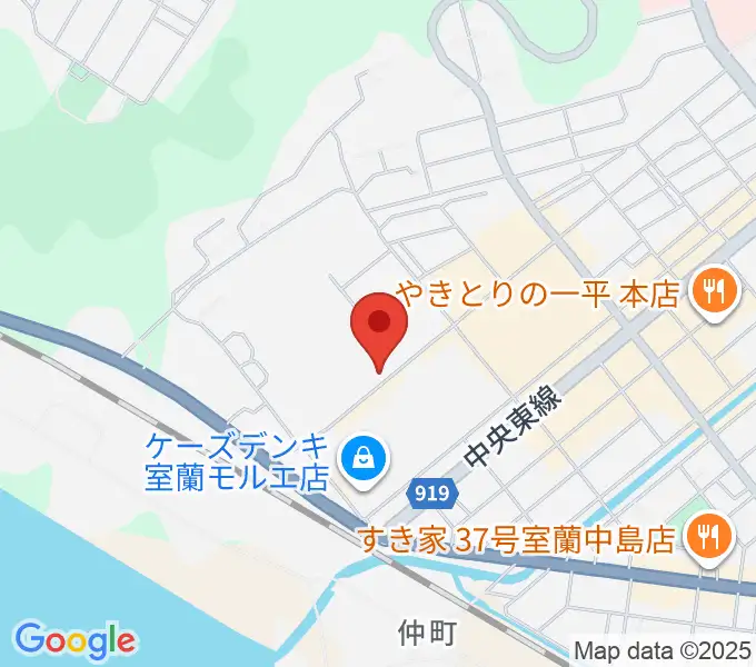 新和産業アイスアリーナ室蘭の地図