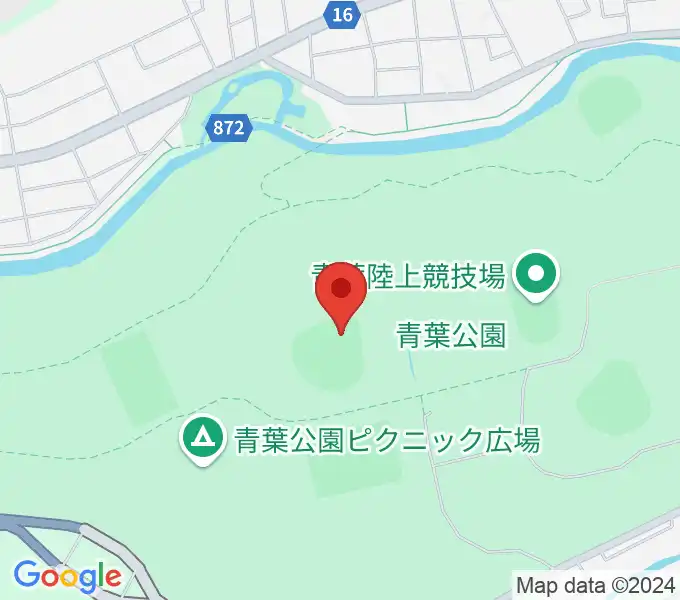 千歳市民球場の地図