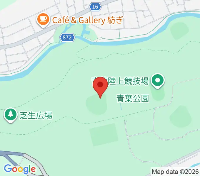 千歳市民球場の地図