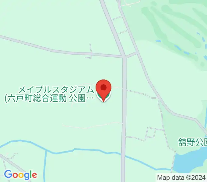 メイプルスタジアムの地図