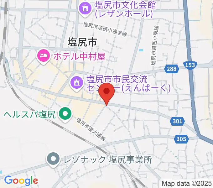 高ボッチ高原FMの地図