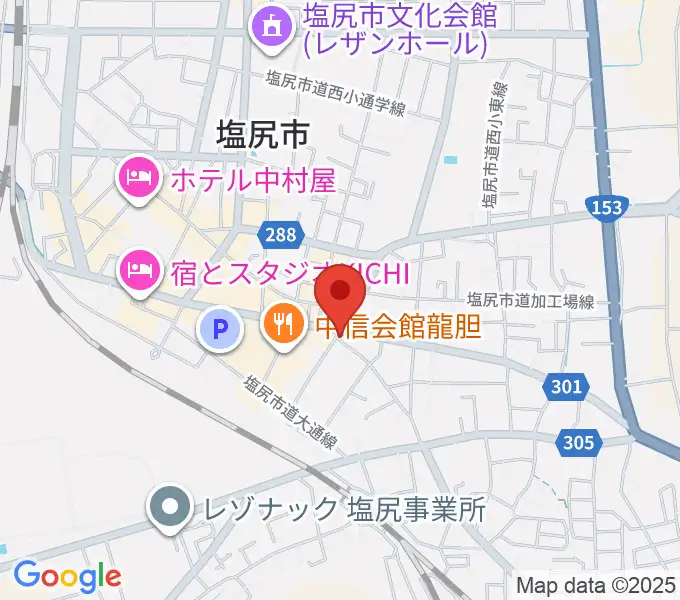 高ボッチ高原FMの地図