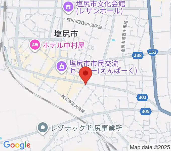 高ボッチ高原FMの地図