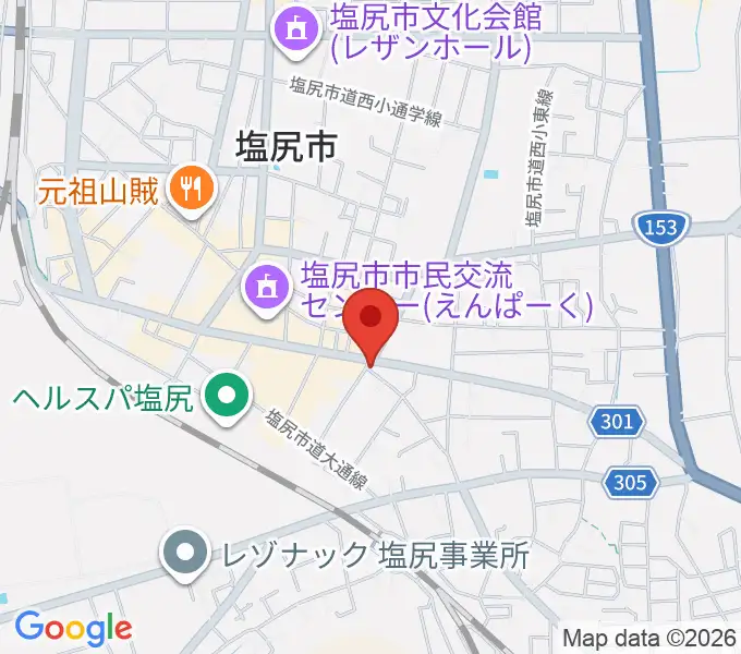 高ボッチ高原FMの地図