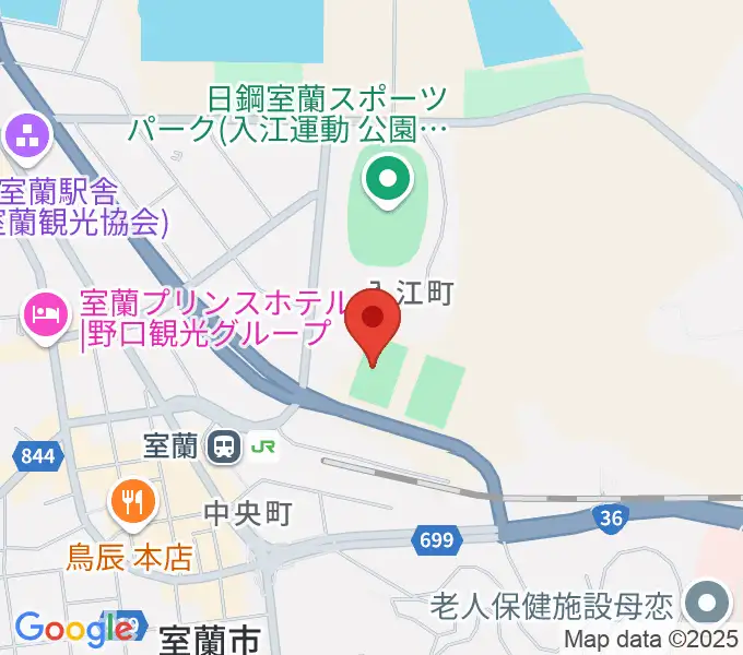 栗林商会アリーナの地図