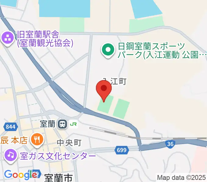 栗林商会アリーナの地図