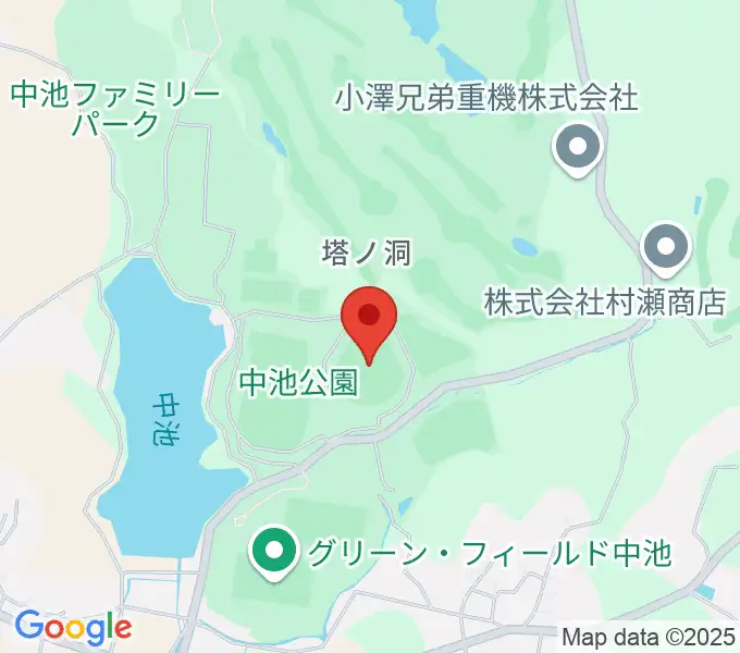 河上薬品スタジアムの地図