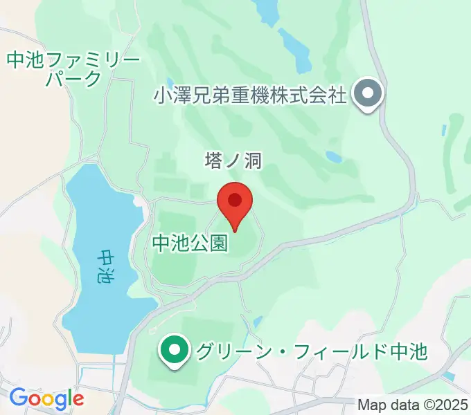 河上薬品スタジアムの地図