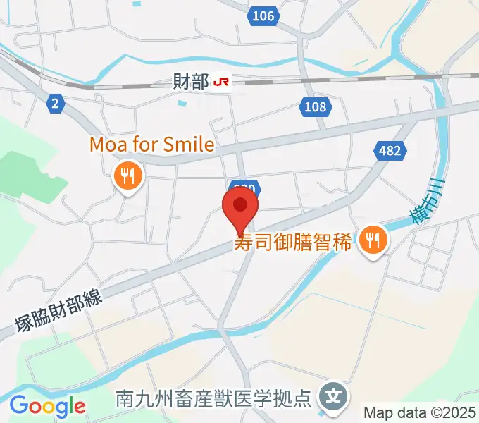 財部きらめきセンターの地図