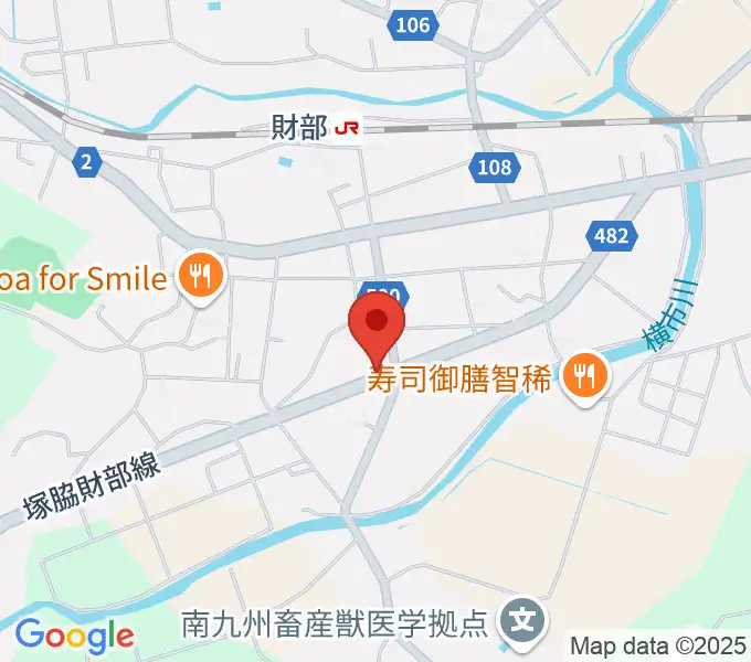 財部きらめきセンターの地図