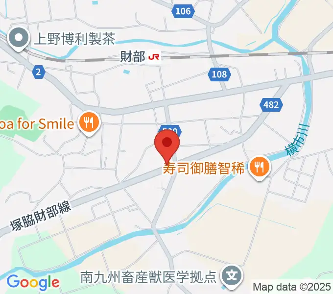 財部きらめきセンターの地図