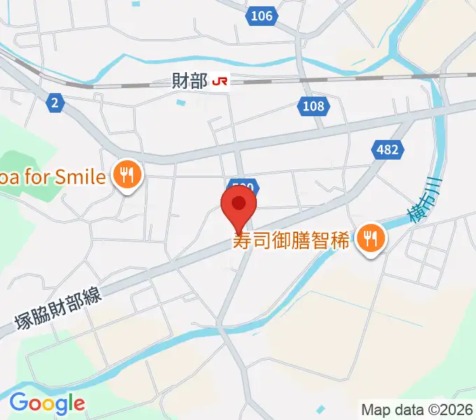 財部きらめきセンターの地図