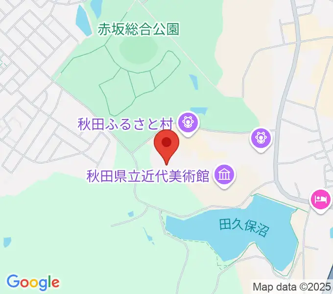 秋田ふるさと村ドーム劇場の地図