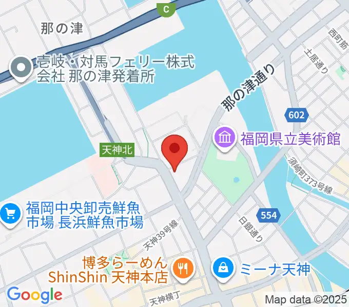 KBCシネマ1・2の地図