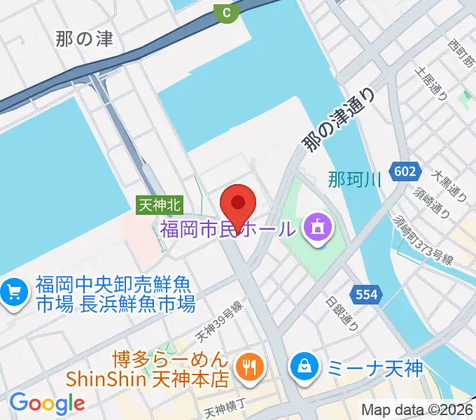 KBCシネマ1・2の地図