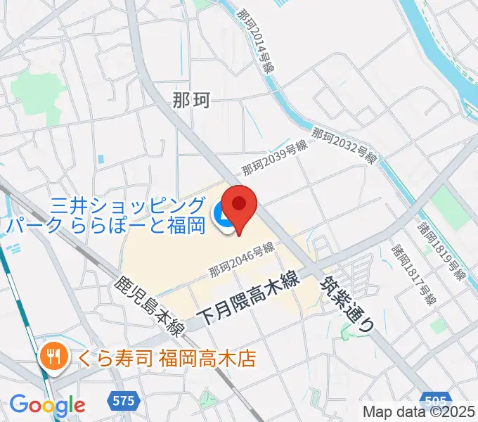TOHOシネマズららぽーと福岡の地図