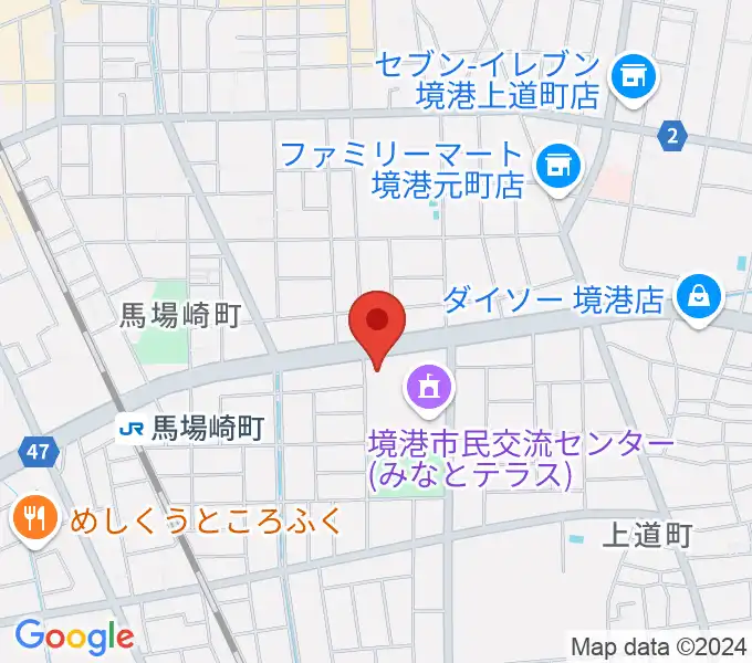 みなとテラス 境港市民交流センターの地図