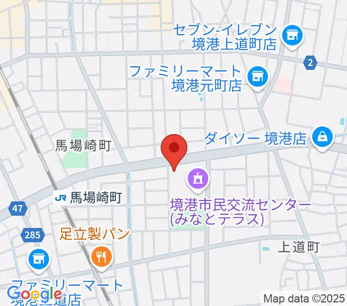 みなとテラス 境港市民交流センターの地図