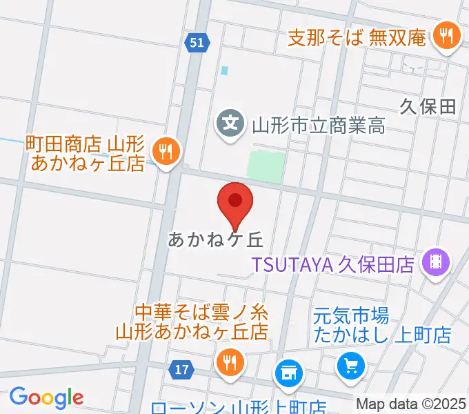ネッツえがおフィールドの地図