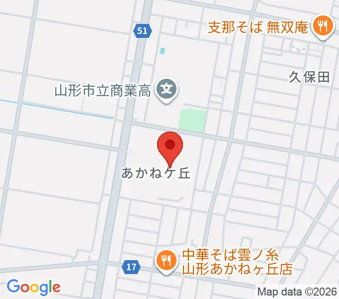 ネッツえがおフィールドの地図