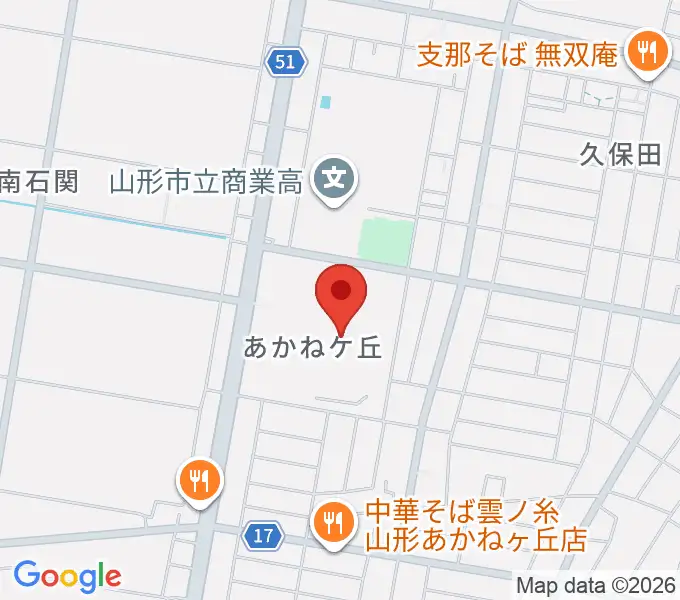 ネッツえがおフィールドの地図
