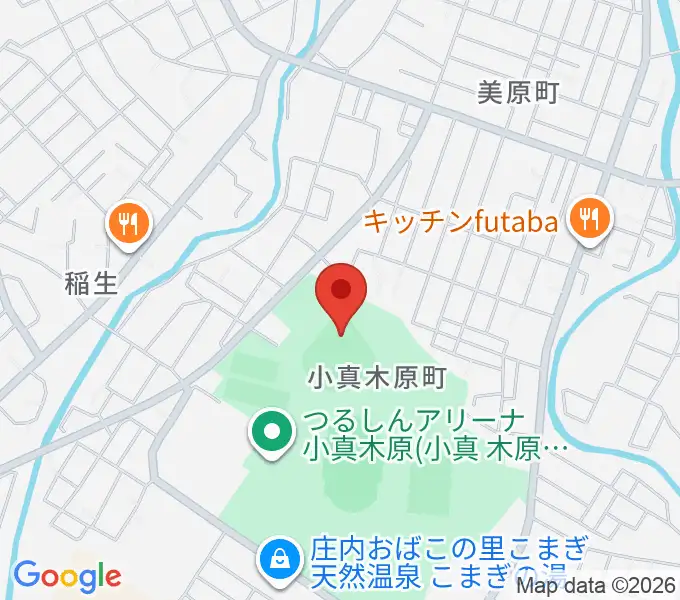 WaTaRaI鶴岡ドリームスタジアムの地図