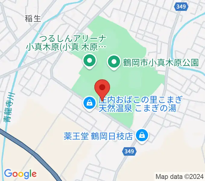 朝暘武道館の地図