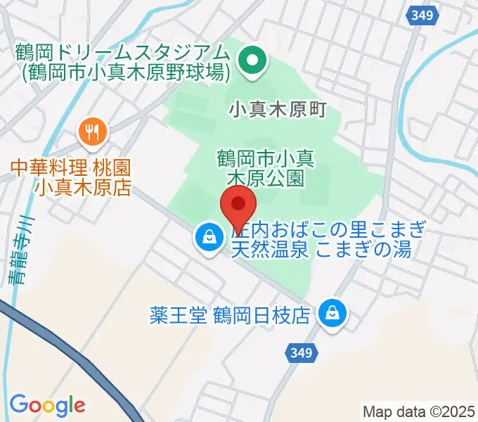 朝暘武道館の地図