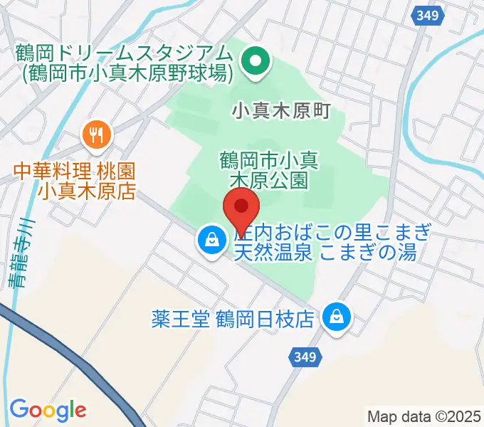朝暘武道館の地図