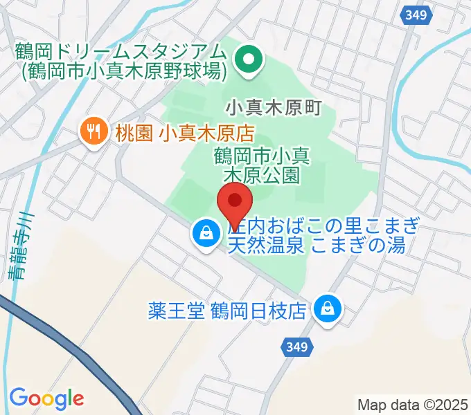 朝暘武道館の地図