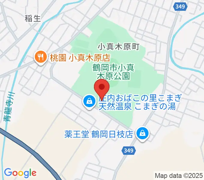 朝暘武道館の地図