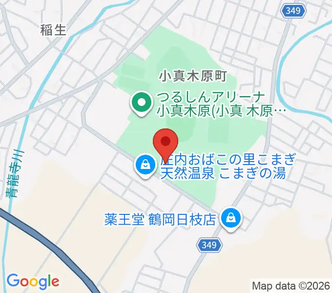 朝暘武道館の地図