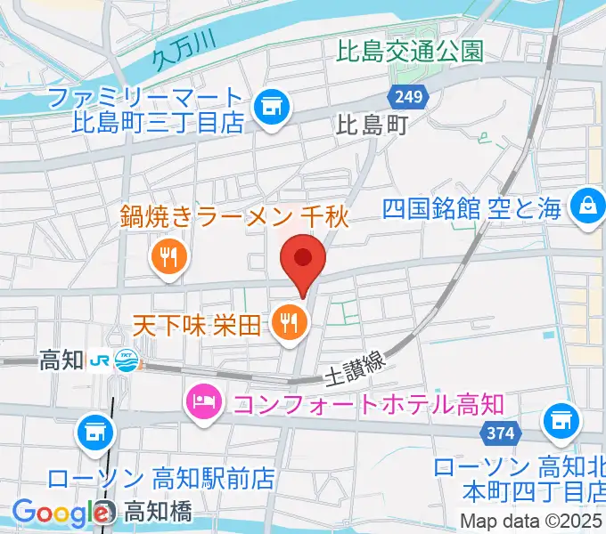 プレイヤーズラボの地図