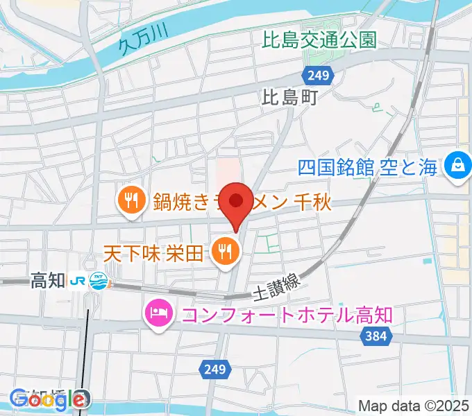 プレイヤーズラボの地図