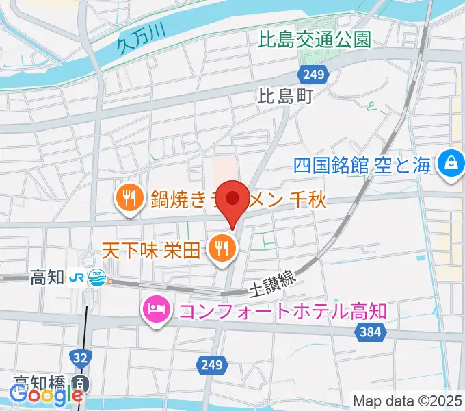 プレイヤーズラボの地図