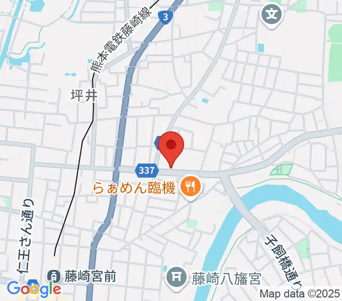 ロック会館の地図