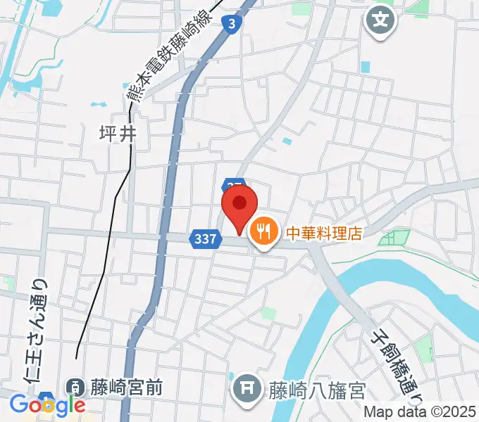 ロック会館の地図