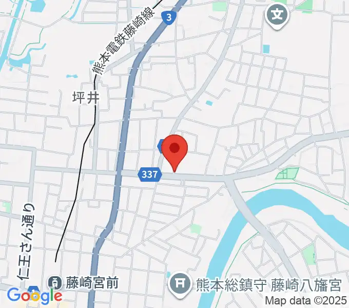 ロック会館の地図