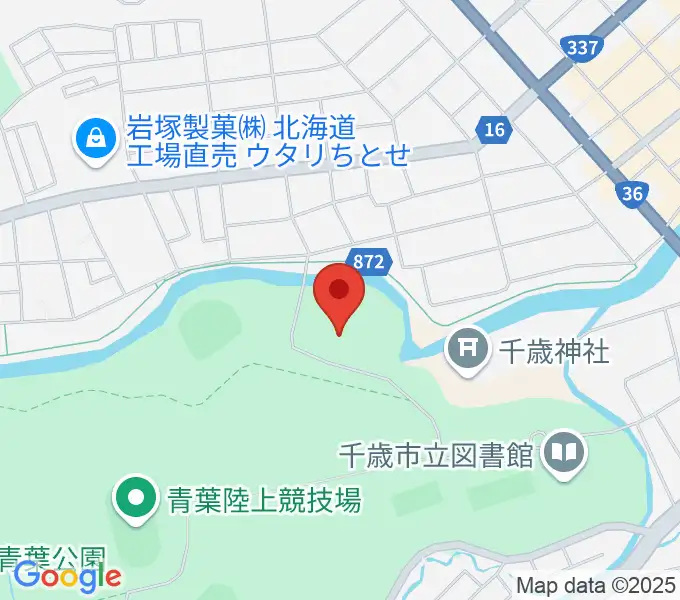 ダイナックスアリーナの地図