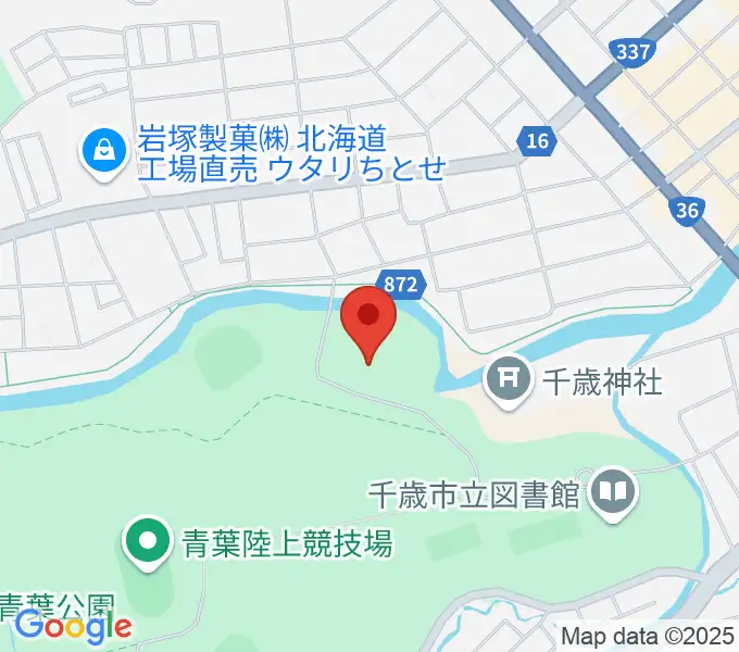 ダイナックスアリーナの地図