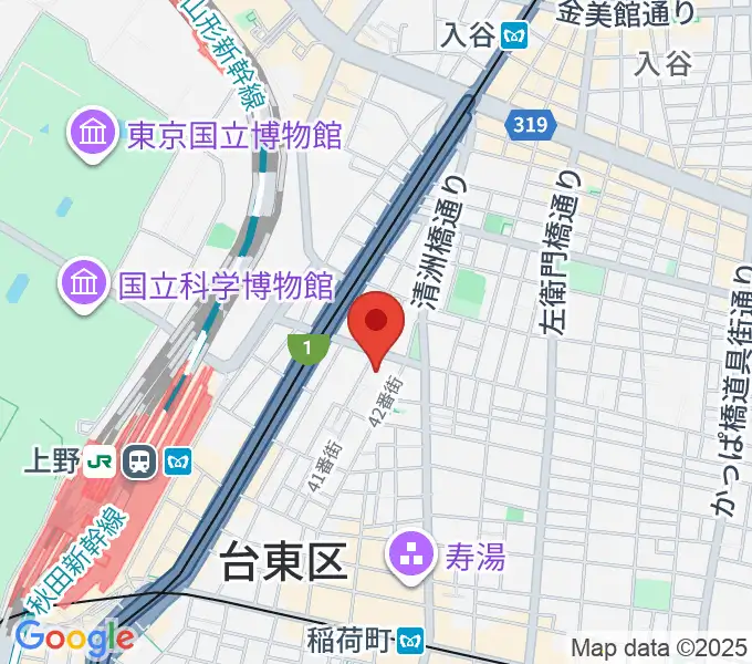 飛行船シアターの地図