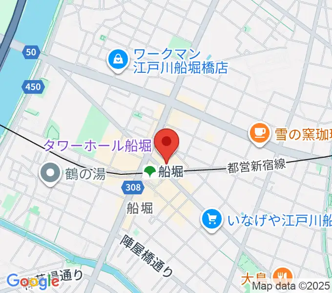 船堀シネパルの地図