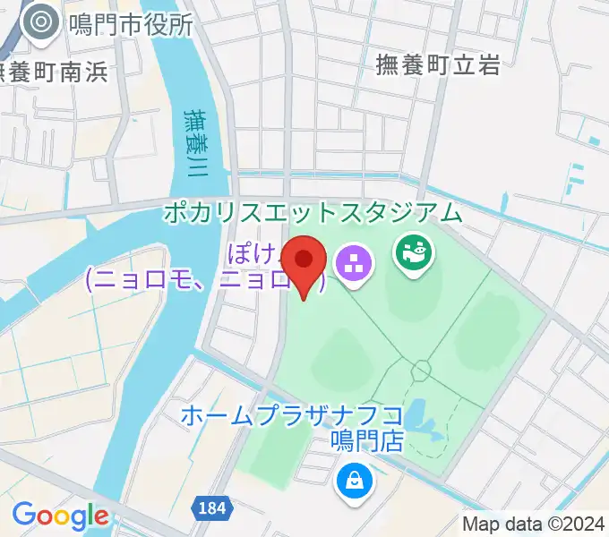 ソイジョイ武道館の地図