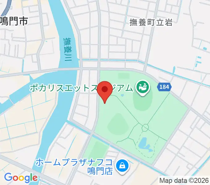 ソイジョイ武道館の地図